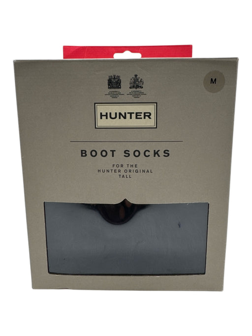 Hunter Shoe Size M Black Faux Fur Socks Black / M