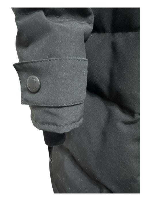 Canada Goose Size XL Black Polyamide Long Sleeve Quilted Button & Zip hood Coat Black / XL