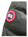 Canada Goose Size XL Black Polyamide Long Sleeve Quilted Button & Zip hood Coat Black / XL
