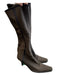 Prada Sport Shoe Size 37 Expresso Brown Neoprene Side Zip Square Toe Boots Expresso Brown / 37