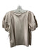 Velvet by Graham & Spencer Size Medium Rose Gold PU leather Short Sleeve Top Rose Gold / Medium