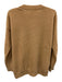 Minnie Rose Size S Brown Cashmere Long Sleeve V Neck Knit Sweater Brown / S