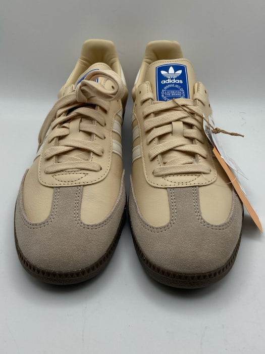Adidas Shoe Size 13 NWT Beige & Brown Synthetic Solid Low Top Men's Shoes