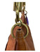 Brahmin Brown Leather Shoulder Bag Gold Hardware Paneled Magnetic Close Bag Brown / L