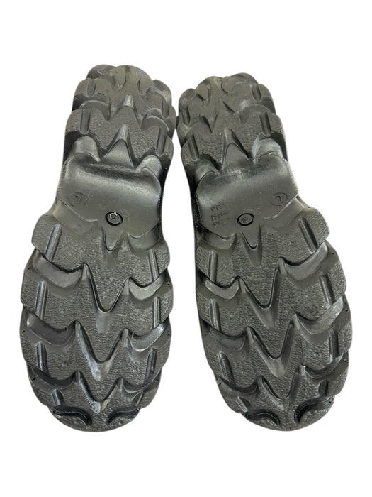 Stuart Weitzman Shoe Size L Black Rubber Quilted Cinch Closure Snow Booties Black / L