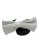 Garuglieri Black & White Leather Bow detail Belts Black & White / M