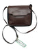 Salvatore Ferragamo Brown Leather Gold hardware Magnetic Clasp Crossbody Bag Brown / S