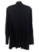 Eileen Fisher Size PS Black Rayon Blend Crepe Pockets 3/4 Length Sweater Black / PS