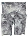Spanx Size S Gray White Nylon Blend Tye Dye Athletic Shorts Gray White / S