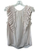 Joie Size S Blush Pink Polyester Ruffle Cap Sleeve Keyhole Back Top Blush Pink / S