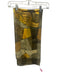 No Brand Green, White, Gold Silk Blend All Over Print Picasso Print Full scarf Green, White, Gold
