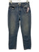 Paige Size 25 Light Wash Cotton Mid Rise Slim Straight Leg Denim Jeans Light Wash / 25
