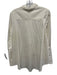 Abbey Glass Size XS Cream Cotton Blend Mother of Pearl Buttons Button Down Top Cream / XS