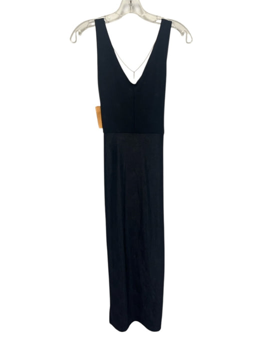 Gianine Bikini Size Small Black Polyamide Blend Sleeveless Swirls Cut Out Dress Black / Small