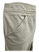 Chanel Size 38 Taupe Cotton Blend Side Zip Pleated Pockets Above Knee Skirt Taupe / 38
