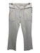 Derek Lam 10 Crosby Size 4 White Cotton Zip Fly High Rise Flare Leg Pants White / 4