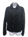 Burberry Size 10 Black Cotton Corduroy Button Up Pockets Jacket Black / 10