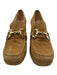 Pedro Anton Shoe Size 39 Light Brown Leather Upper Suede Horsebit Loafers Light Brown / 39