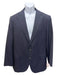 Sid Mashburn Navy & White Wool Pinstripe Men's Suit Navy & White / 60