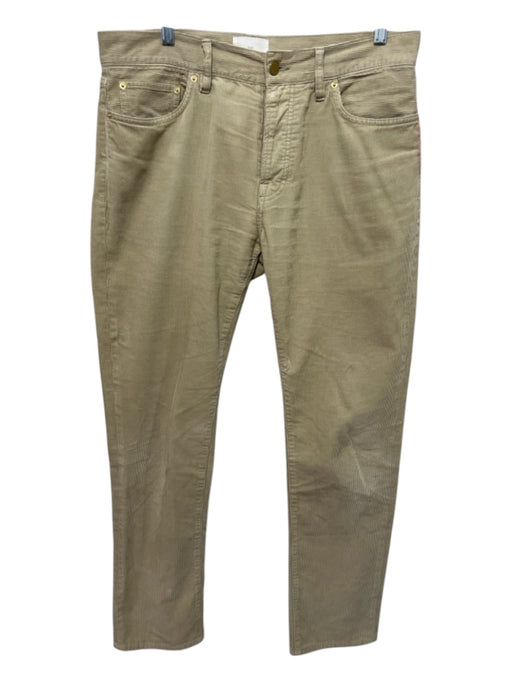 Sid Mashburn Size 34 Tan Cotton Cordouroy Khakis Men's Pants Tan / 34