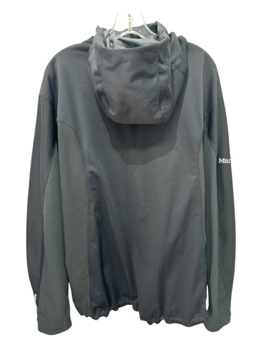 Marmot Size XL Black Polyester Solid Hoodie Men's Jacket Black / XL