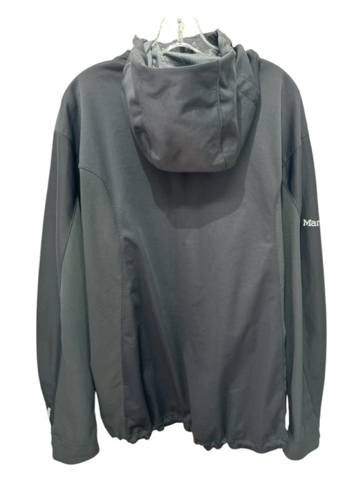 Marmot Size XL Black Polyester Solid Hoodie Men's Jacket Black / XL