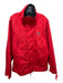 The North Face Size M Red Polyester Solid Zipper Men's Jacket Red / M