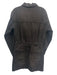 Pistola Size S Charcoal Black Cotton Denim Long Sleeve Collared Dress Charcoal Black / S