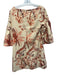 Mestiza New York Size XS Cream, Orange, Brown Polyester Jungle Print Mini Dress Cream, Orange, Brown / XS