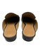 Tory Burch Shoe Size 6.5 Black Leather Round Toe Buckle Logo Mules Black / 6.5