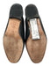 Tory Burch Shoe Size 6.5 Black Leather Round Toe Buckle Logo Mules Black / 6.5