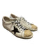 Golden Goose Shoe Size 40 White & Silver Leather & Suede Low Top Sneakers White & Silver / 40