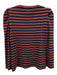 Veronica Beard Jeans Size S Navy Blue, Red, White Pima Cotton Blend Knit Top Navy Blue, Red, White / S