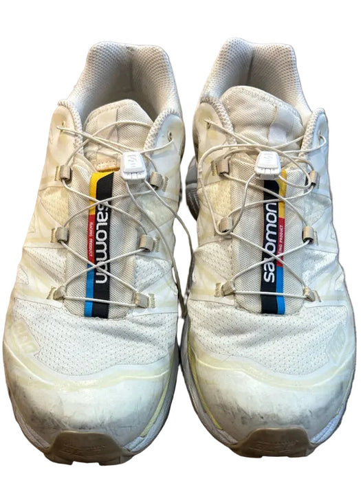 Salomon Shoe Size 13 AS IS White & Multi Synthetic Men's Shoes