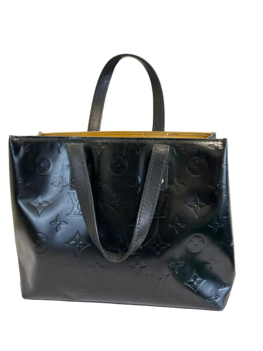 Louis Vuitton Black Coated Vernis Monogram Vintage Bag