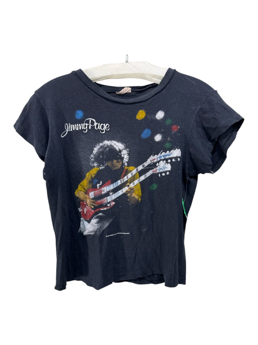 Size XS Black & Multi graphic Baby Tee Top Black & Multi / XS