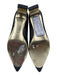Coach Shoe Size 6.5 Black & Gold Leather Gold hardware Pointed Toe Pumps Black & Gold / 6.5