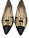 Coach Shoe Size 6.5 Black & Gold Leather Gold hardware Pointed Toe Pumps Black & Gold / 6.5