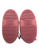 Moon Boot Shoe Size 5.5/7 Pink & Red PVC Upper Glitter Lace Up Ankle Booties Pink & Red / 5.5/7