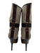 Marni Shoe Size 36 taupe beige & brown Fabric & Leather Colorblock Booties taupe beige & brown / 36
