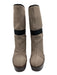 Marni Shoe Size 36 taupe beige & brown Fabric & Leather Colorblock Booties taupe beige & brown / 36