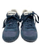 Saucony Shoe Size 7 Blue & White Leather & Textile Lace Up Low Top Sneakers Blue & White / 7