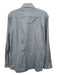 Ted Baker Size 16 Light blue Cotton Blend Micro Button up Long Sleeve Shirt Light blue / 16