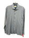 Ted Baker Size 16 Light blue Cotton Blend Micro Button up Long Sleeve Shirt Light blue / 16