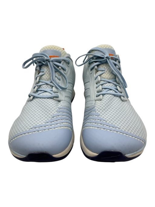 Altra Shoe Size 11 Light Blue Synthetic Knit Lace Up Wide Toe Box Sneakers Light Blue / 11
