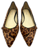 Sarah Flint Shoe Size 38 Brown Pony Hair Leopard Pointed Toe Bow Detail Flats Brown / 38