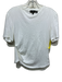 Theory Size P White Cotton Short Sleeve Top White / P
