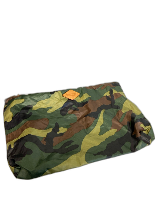 MZ Wallace Green & Multi Synthetic Top Handle Zip Close Camo Quilted Bag Green & Multi / L