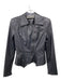 BlankNYC Size XS Black Polyurethane Blend Faux Leather padded Moto Jacket Black / XS