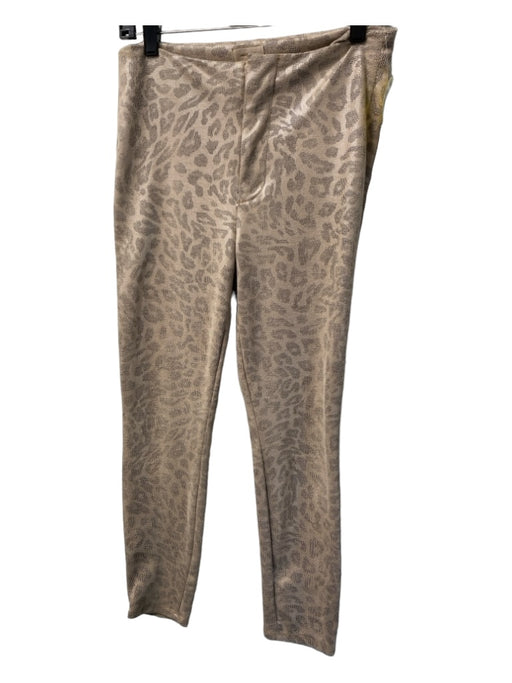 Mother Size 29 Tan & black Polyester Zip Fly Animal Print Skinny Lined Pants Tan & black / 29